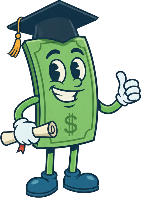 Dollar Bill graduating